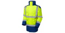 Tawstock ISO 20471 Cl 3 Anorak HV Yellow/Royal